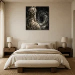 Premium Wall Art Kare Html Edition one of one – ECHOOFVOL019 shown in Room 5
