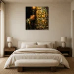 Premium Wall Art Kare Html Edition one of one – ECHOOFVOL020 shown in Room 5
