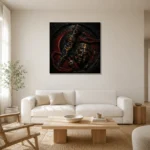 Premium Wall Art Kare Html Edition one of one – ECHOOFVOL023 shown in Room 1