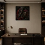 Premium Wall Art Kare Html Edition one of one – ECHOOFVOL023 shown in Room 2