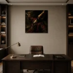 Premium Wall Art Kare Html Edition one of one – ECHOOFVOL024 shown in Room 2