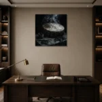 Premium Wall Art Kare Html Edition one of one – ECHOOFVOL025 shown in Room 2