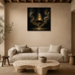Premium Wall Art Kare Html Edition one of one – ECHOOFVOL026 shown in Room 4