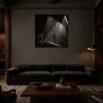 Premium Wall Art Kare Html Edition one of one – ECHOOFVOL027 shown in Room 3