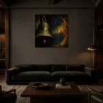 Premium Wall Art Kare Html Edition one of one – ECHOOFVOL029 shown in Room 3