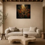 Premium Wall Art Kare Html Edition one of one – ECHOOFVOL030 shown in Room 4