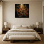 Premium Wall Art Kare Html Edition one of one – ECHOOFVOL030 shown in Room 5