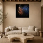 Premium Wall Art Kare Html Edition one of one – ECHOOFVOL031 shown in Room 4
