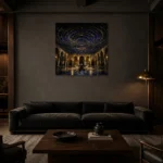 Premium Wall Art Kare Html Edition one of one – ECHOOFVOL032 shown in Room 3