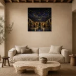 Premium Wall Art Kare Html Edition one of one – ECHOOFVOL032 shown in Room 4