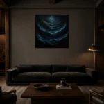 Premium Wall Art Kare Html Edition one of one – ECHOOFVOL033 shown in Room 3