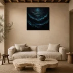 Premium Wall Art Kare Html Edition one of one – ECHOOFVOL033 shown in Room 4