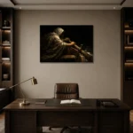 Premium Wall Art Yatay Html Edition one of one – ECHOOFVOL034 shown in Room 2