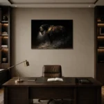 Premium Wall Art Yatay Html Edition one of one – ECHOOFVOL035 shown in Room 2