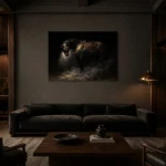 Premium Wall Art Yatay Html Edition one of one – ECHOOFVOL035 shown in Room 3