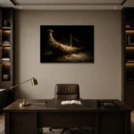 Premium Wall Art Yatay Html Edition one of one – ECHOOFVOL036 shown in Room 2