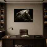 Premium Wall Art Yatay Html Edition one of one – ECHOOFVOL037 shown in Room 2