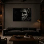 Premium Wall Art Yatay Html Edition one of one – ECHOOFVOL038 shown in Room 3