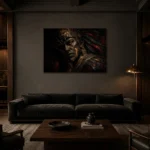 Premium Wall Art Yatay Html Edition one of one – ECHOOFVOL039 shown in Room 3
