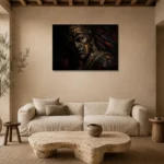 Premium Wall Art Yatay Html Edition one of one – ECHOOFVOL039 shown in Room 4