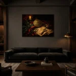 Premium Wall Art Yatay Html Edition one of one – ECHOOFVOL040 shown in Room 3