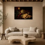 Premium Wall Art Yatay Html Edition one of one – ECHOOFVOL040 shown in Room 4
