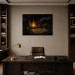 Premium Wall Art Yatay Html Edition one of one – ECHOOFVOL042 shown in Room 2