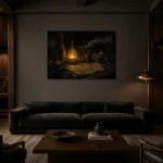 Premium Wall Art Yatay Html Edition one of one – ECHOOFVOL042 shown in Room 3