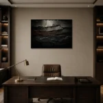Premium Wall Art Yatay Html Edition one of one – ECHOOFVOL043 shown in Room 2