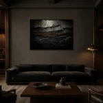Premium Wall Art Yatay Html Edition one of one – ECHOOFVOL043 shown in Room 3
