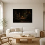 Premium Wall Art Yatay Html Edition one of one – ECHOOFVOL044 shown in Room 1