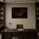 Premium Wall Art Yatay Html Edition one of one – ECHOOFVOL044 shown in Room 2