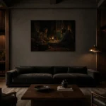 Premium Wall Art Yatay Html Edition one of one – ECHOOFVOL044 shown in Room 3