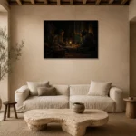 Premium Wall Art Yatay Html Edition one of one – ECHOOFVOL044 shown in Room 4