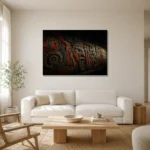 Premium Wall Art Yatay Html Edition one of one – ECHOOFVOL046 shown in Room 1