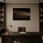 Premium Wall Art Yatay Html Edition one of one – ECHOOFVOL046 shown in Room 2