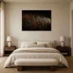 Premium Wall Art Yatay Html Edition one of one – ECHOOFVOL046 shown in Room 5