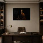 Premium Wall Art Yatay Html Edition one of one – ECHOOFVOL047 shown in Room 2