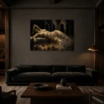 Premium Wall Art Yatay Html Edition one of one – ECHOOFVOL048 shown in Room 3