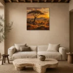 Premium Wall Art Kare Html Edition – ETNICHWALL0826007 presented in a sophisticated home setting