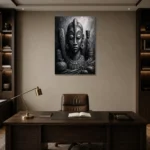 Premium Wall Art Dikey Html Edition – ETNICHWALL0826015 displayed in a contemporary gallery-inspired room