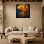 Premium Wall Art Kare Html Edition – ETNICHWALL0826016 presented in a sophisticated home setting