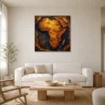 Premium Wall Art Kare Html Edition – ETNICHWALL0826017 styled in a refined neutral interior