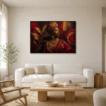Premium Wall Art Yatay Html Edition – ETNICHWALL0826021 styled in a refined neutral interior