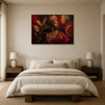 Premium Wall Art Yatay Html Edition – ETNICHWALL0826021 showcased in an elegant minimalist interior