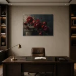 Premium Wall Art Yatay Html Edition – FKOWERWALL0826001 displayed in a contemporary gallery-inspired room