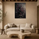 Premium Wall Art Dikey Html Edition – FKOWERWALL0826006 presented in a sophisticated home setting