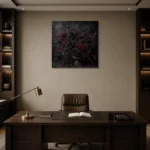 Premium Wall Art Kare Html Edition – FKOWERWALL0826007 displayed in a contemporary gallery-inspired room