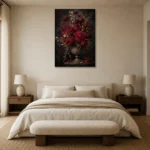 Premium Wall Art Dikey Html Edition – FKOWERWALL0826013 showcased in an elegant minimalist interior