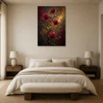 Premium Wall Art Dikey Html Edition – FKOWERWALL0826015 showcased in an elegant minimalist interior